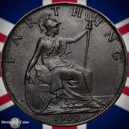 Great Britain 1900 Farthing 1/4d GB4473