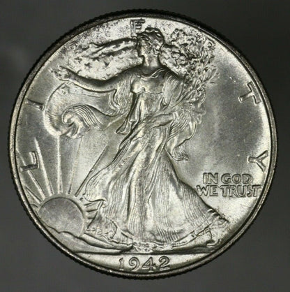 US 1942 Walking Liberty Half Dollar  A3081