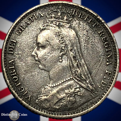 Great Britain 1890 Six Pence GB2743