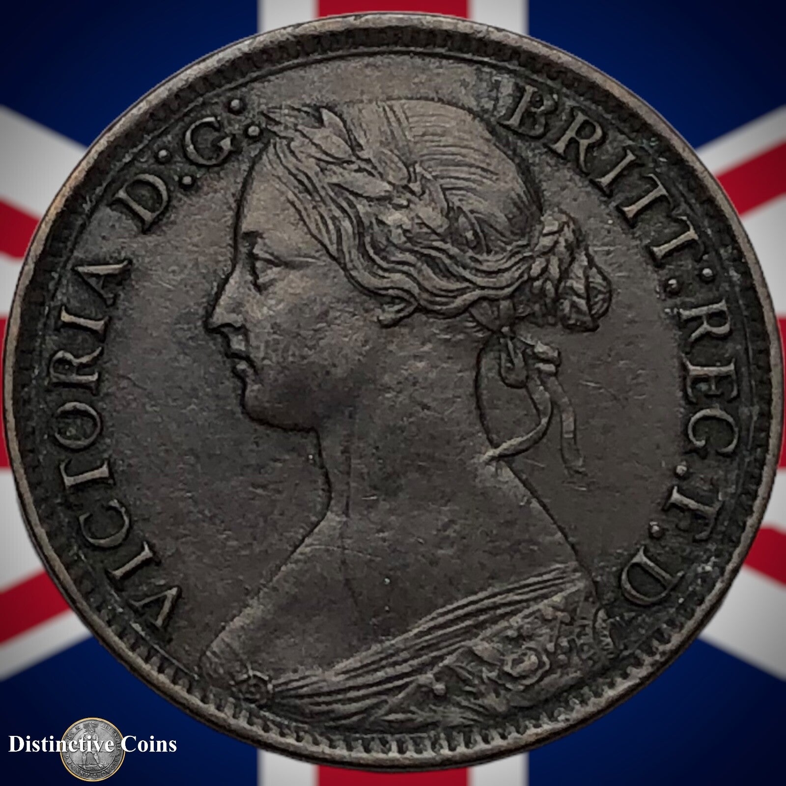Great Britain 1866 Farthing 1/4d GB3588