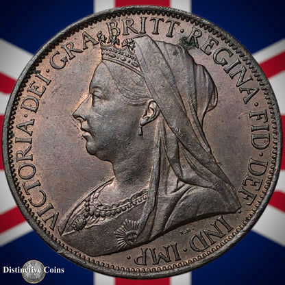 Great Britain 1901 Penny 1d GB6637