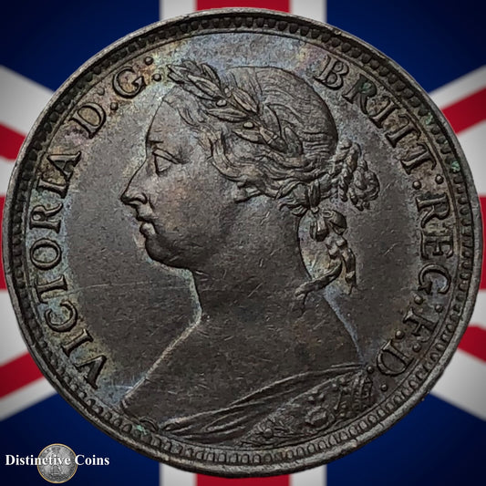 Great Britain 1893 Farthing 1/4d GB4368