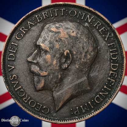 Great Britain 1912 H Penny 1d GB6796