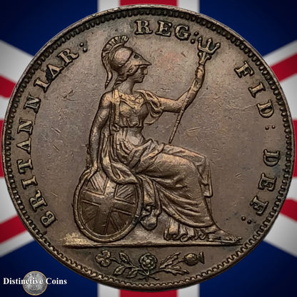 Great Britain 1847 Farthing 1/4d GB3423