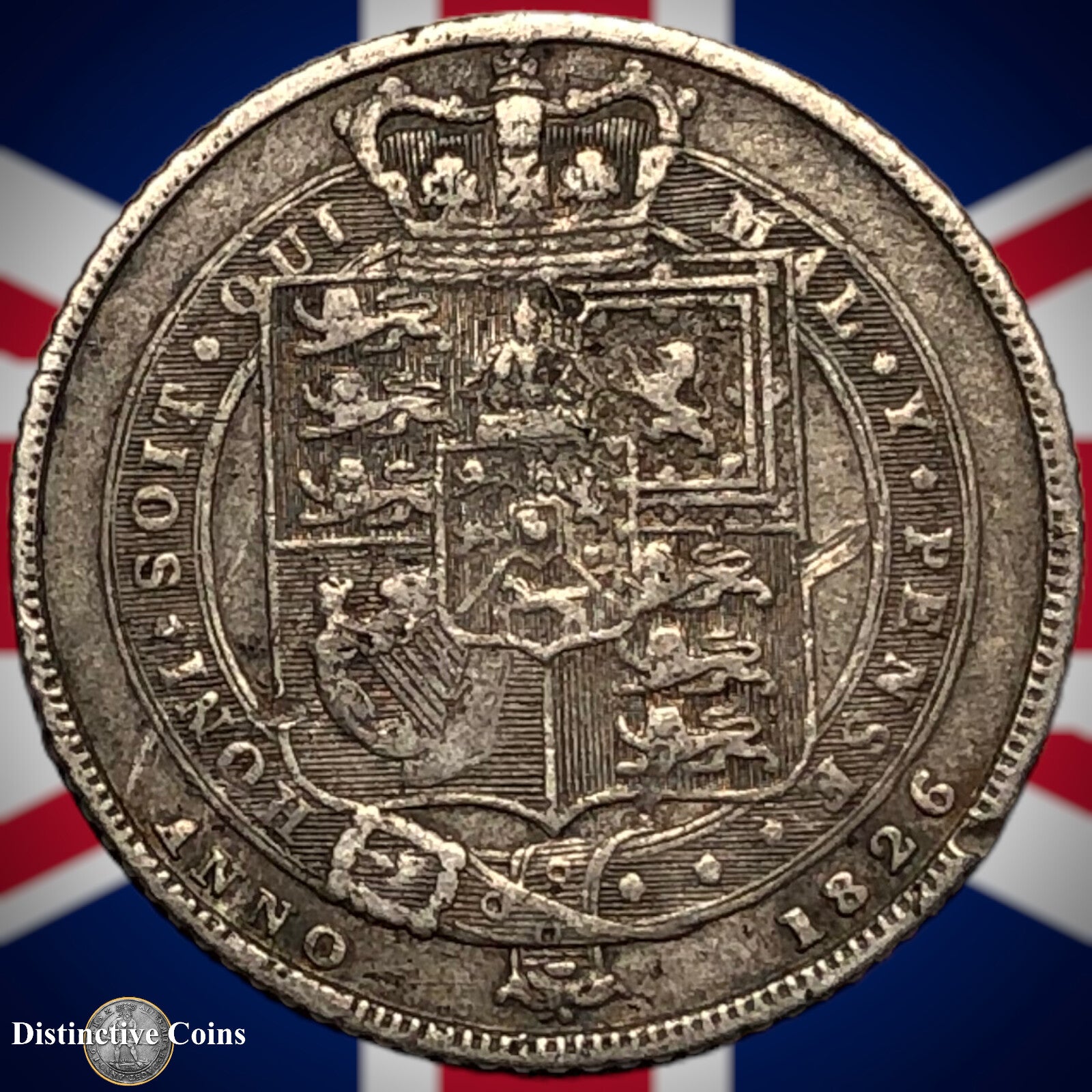 Great Britain 1826 Six Pence GB2545