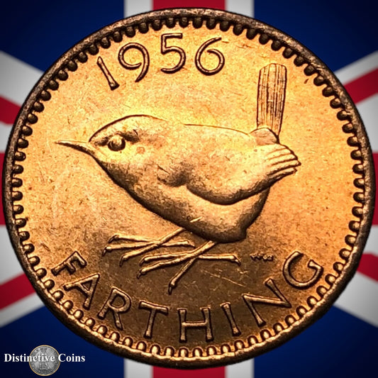 Great Britain 1956 Farthing 1/4d GB5010