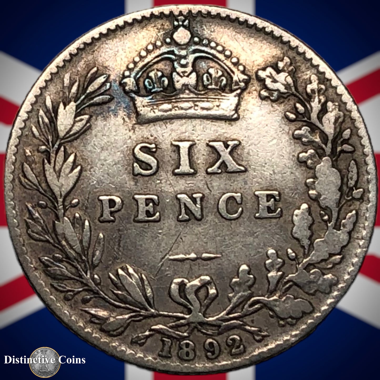 Great Britain 1892 Six Pence GB2763