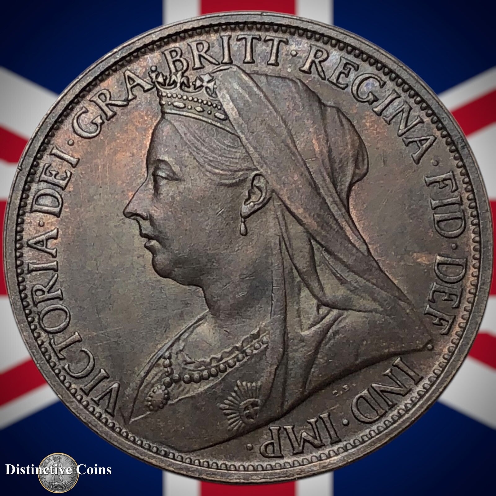 Great Britain 1896 Penny 1d GB6587