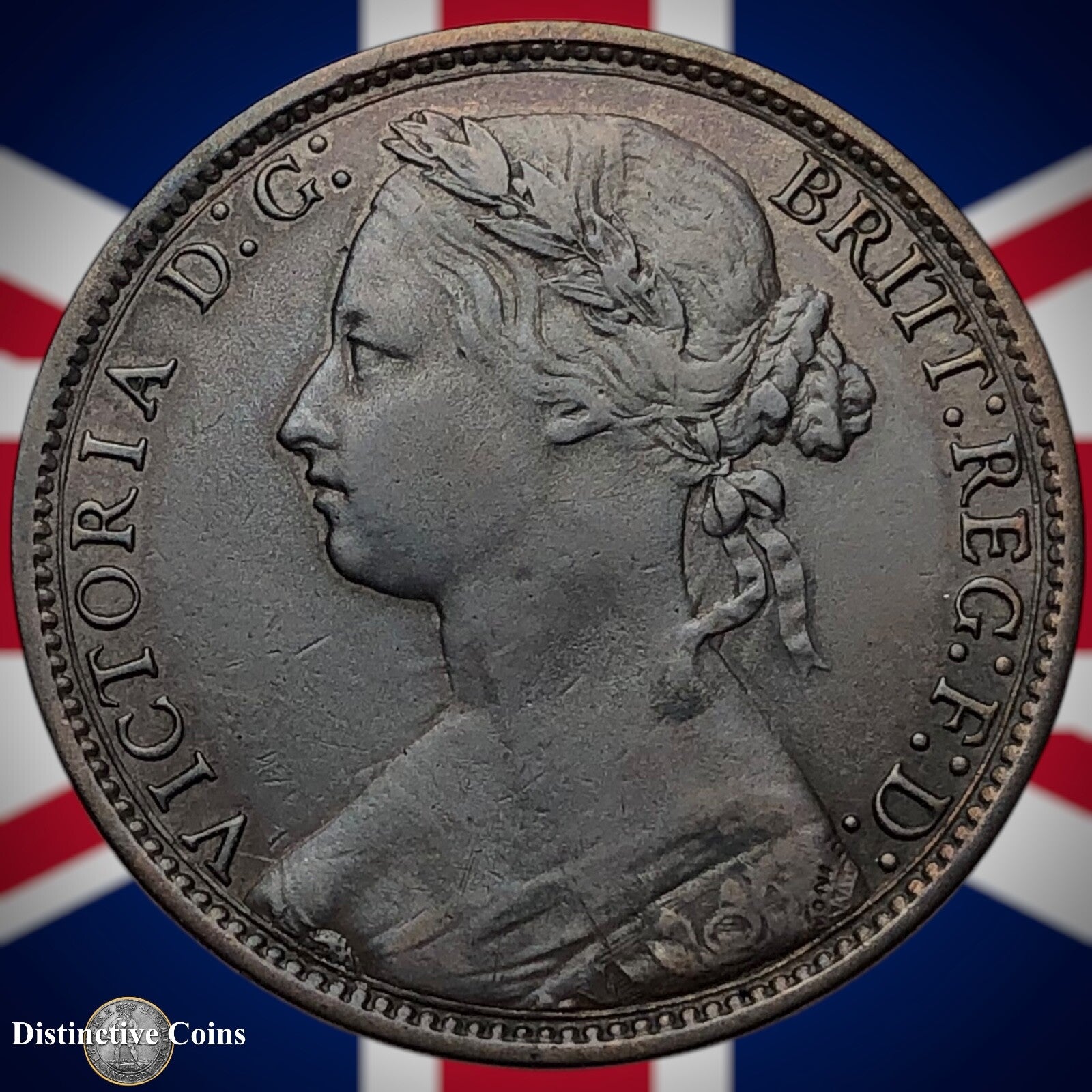 Great Britain 1875 Penny 1d GB6365