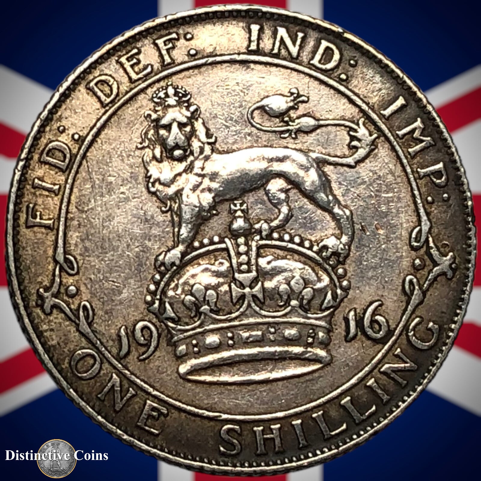 Great Britain 1916 One Shilling GB0960