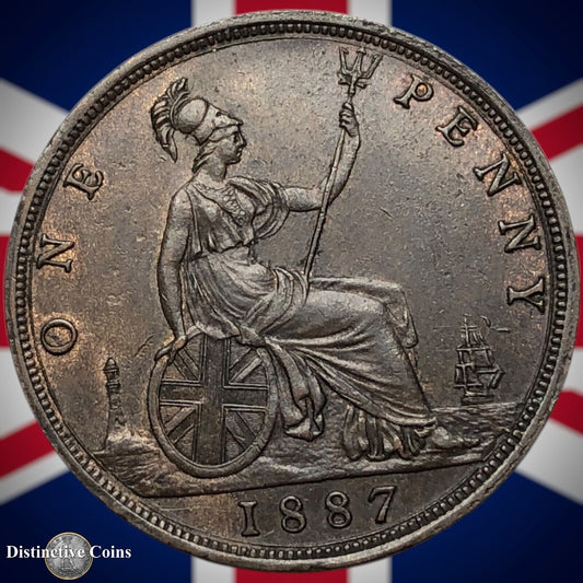 Great Britain 1887 Penny 1d GB6473