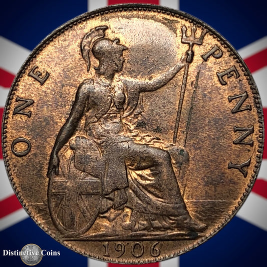 Great Britain 1906 Penny 1d GB6681