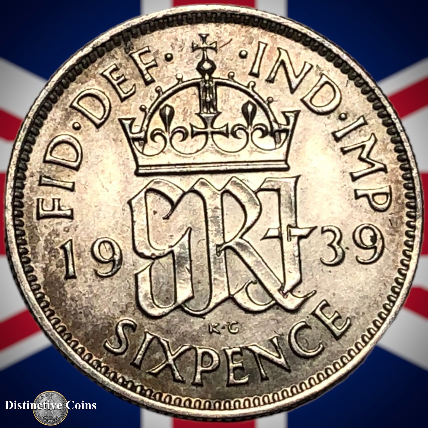 Great Britain 1939 Six Pence GB1724