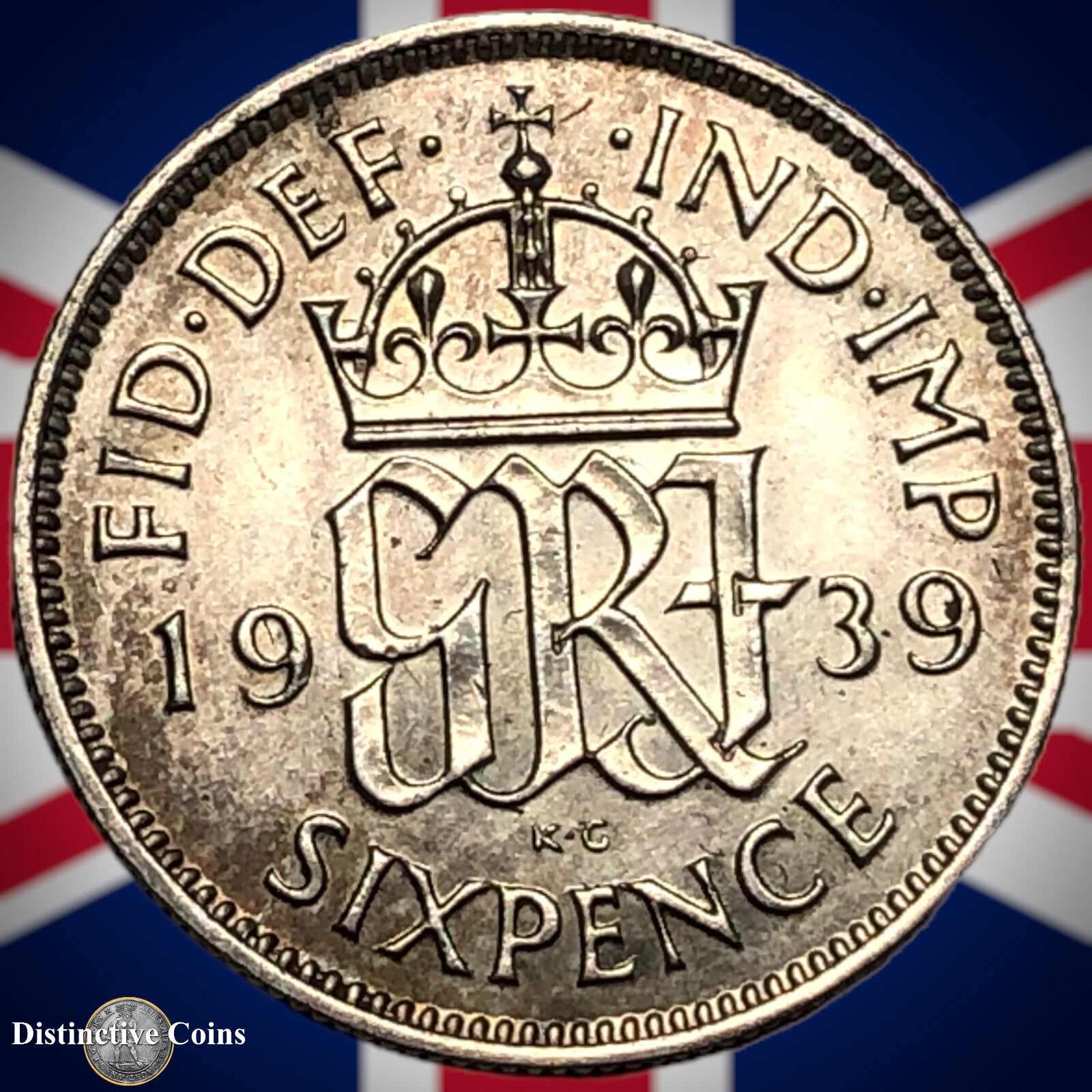 Great Britain 1939 Six Pence GB1724