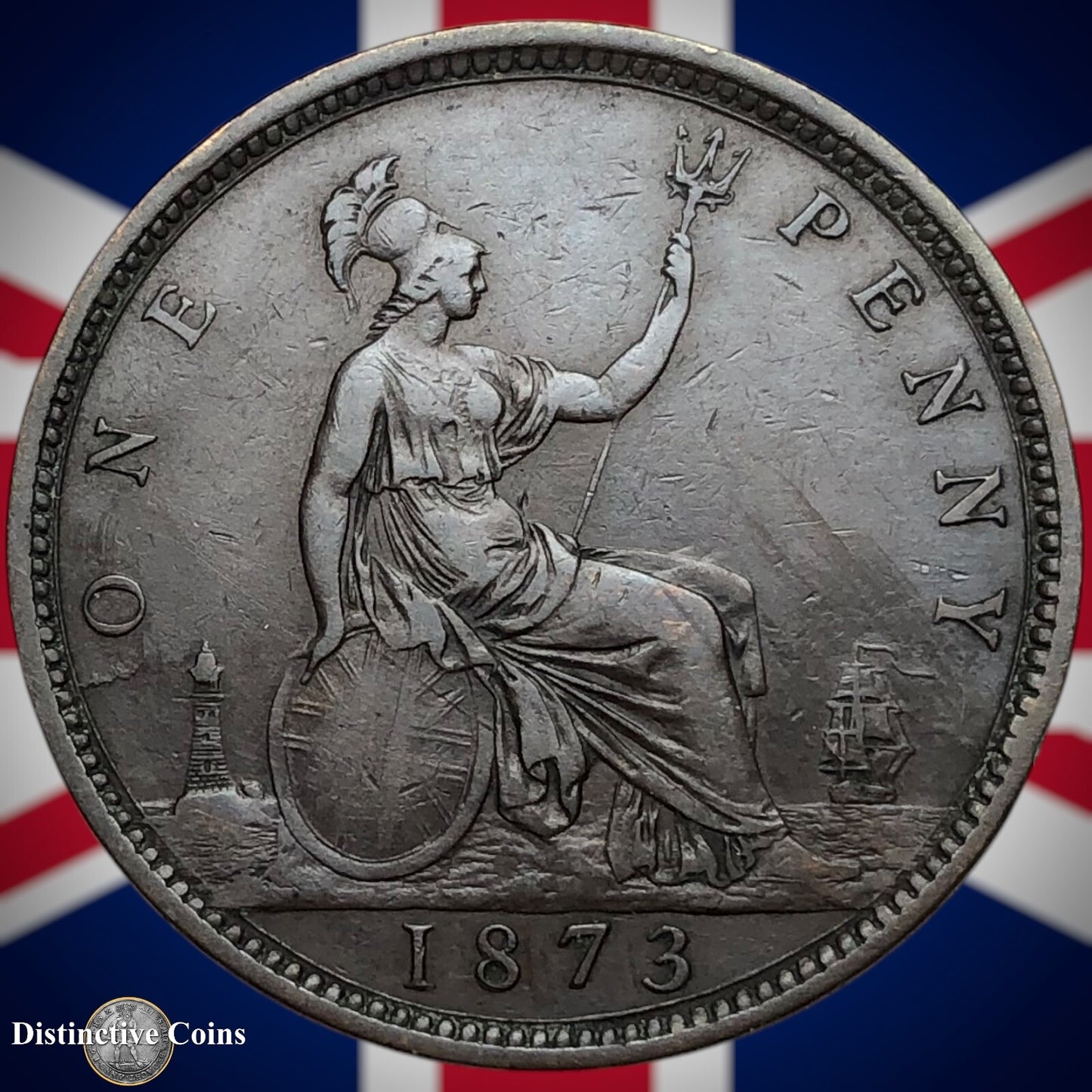 Great Britain 1873 Penny 1d GB6339