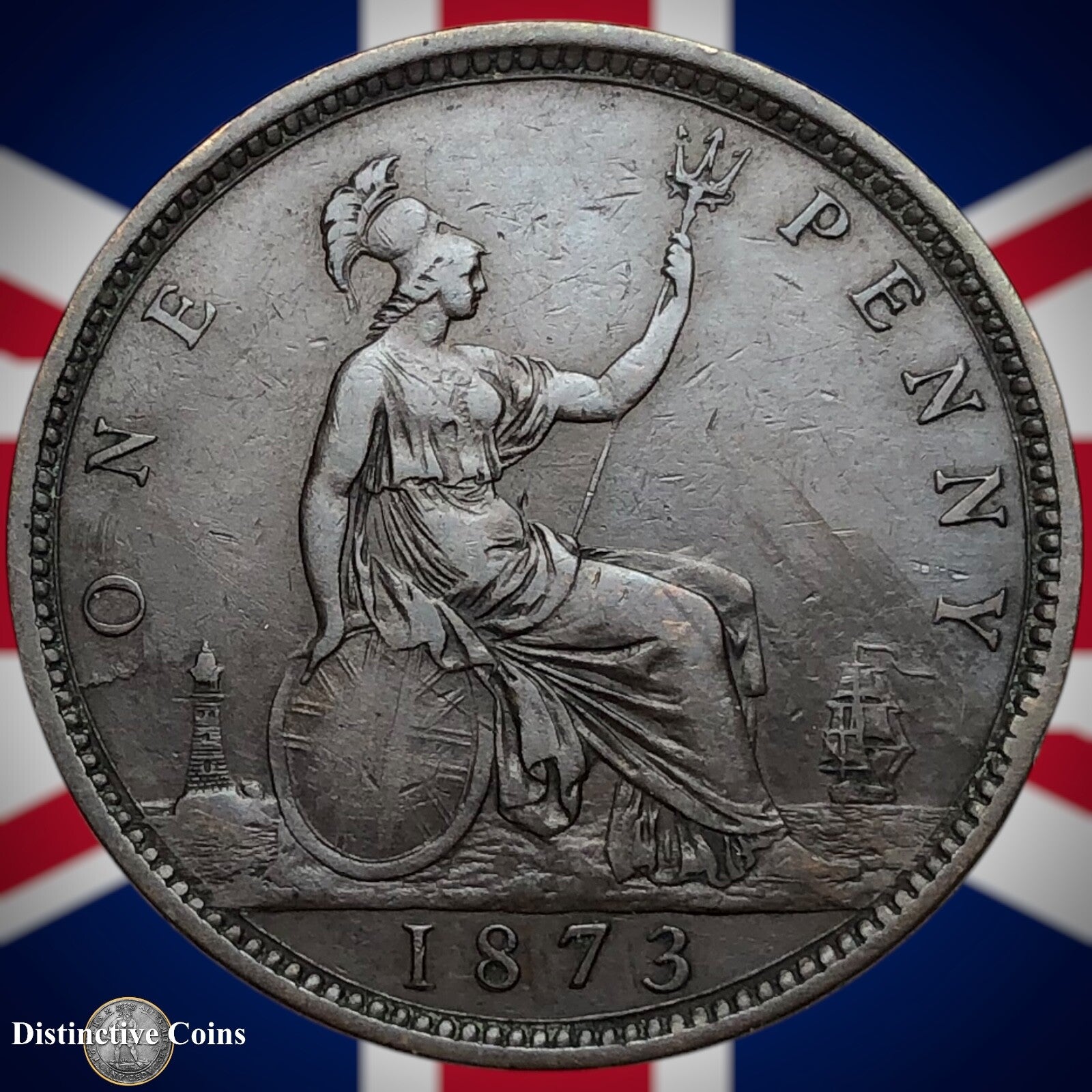 Great Britain 1873 Penny 1d GB6339