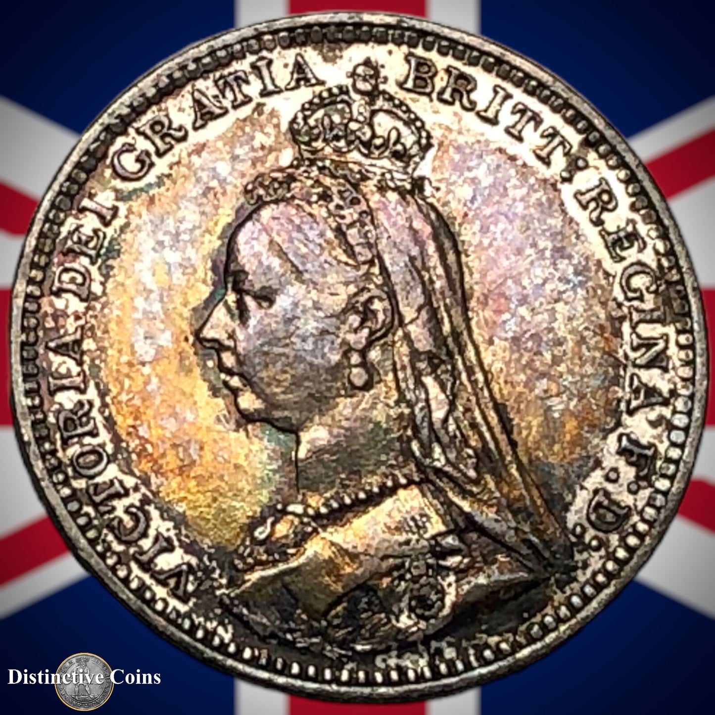 Great Britain 1890 Three Pence GB1987