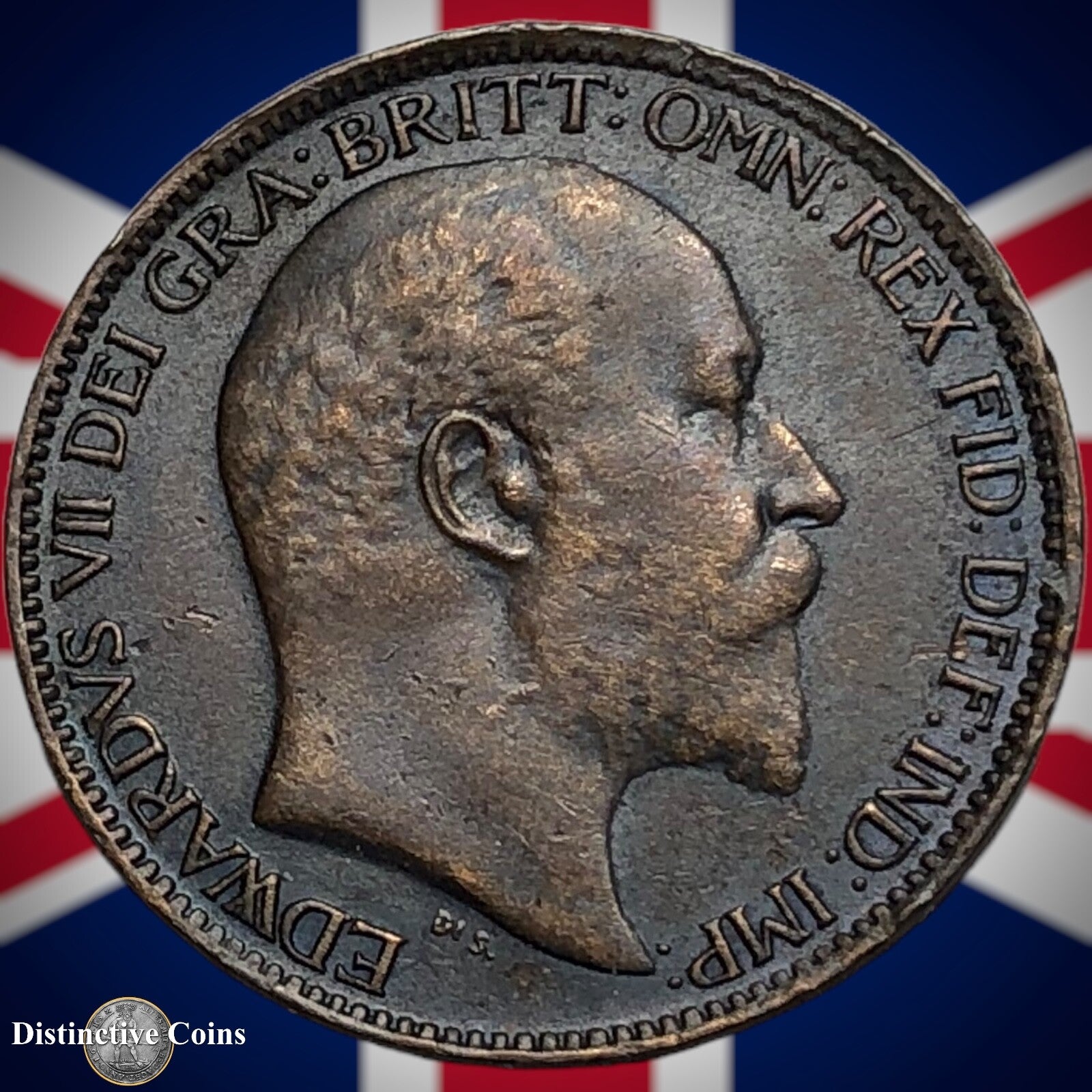 Great Britain 1909 Farthing 1/4d GB4627