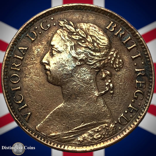 Great Britain 1890 Farthing 1/4d GB4270