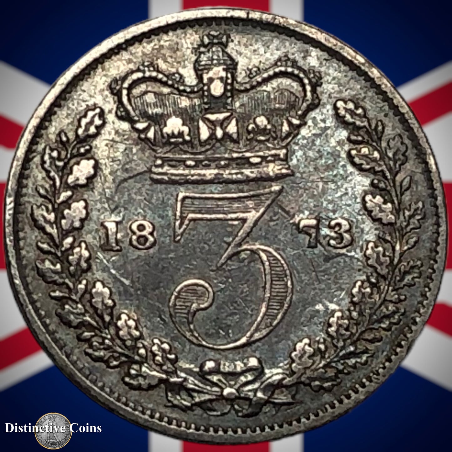 Great Britain 1873 Three Pence GB1859