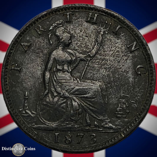 Great Britain 1873 Farthing 1/4d GB3672