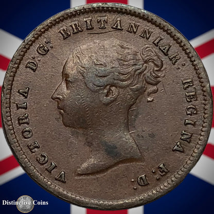 Great Britain 1847 Half Farthing 1/2 Penny GB3135