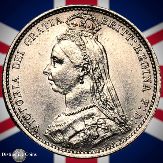 Great Britain 1887 Six Pence GB2696