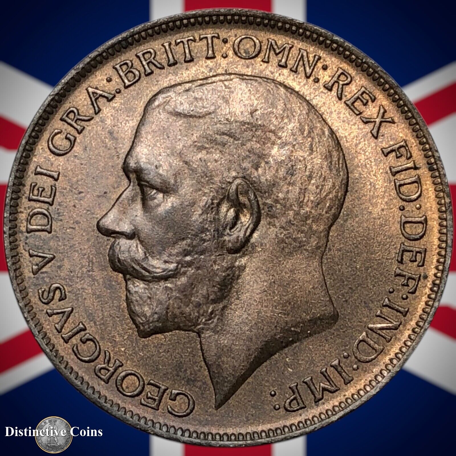 Great Britain 1911 Penny 1d GB6751