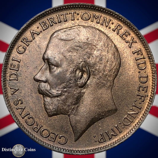 Great Britain 1911 Penny 1d GB6751