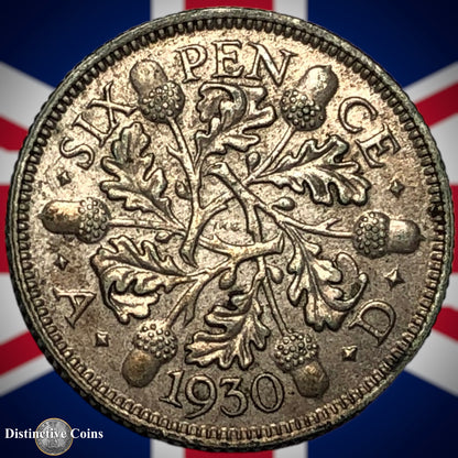 Great Britain 1930 Six Pence GB1694