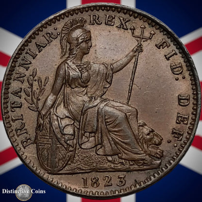 Great Britain 1823 Farthing 1/4d GB3277