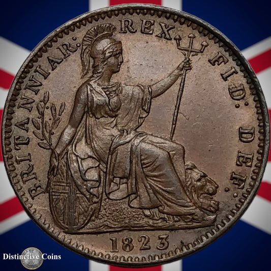 Great Britain 1823 Farthing 1/4d GB3277