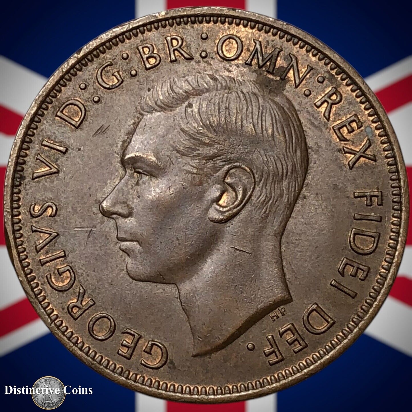 Great Britain 1951 Penny 1d GB7330