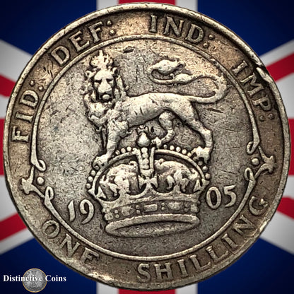 Great Britain 1905 British One Shilling GB0788