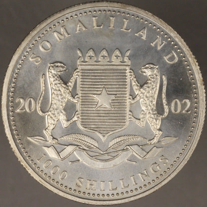 Somalia land 2002 7000 Shillings BU