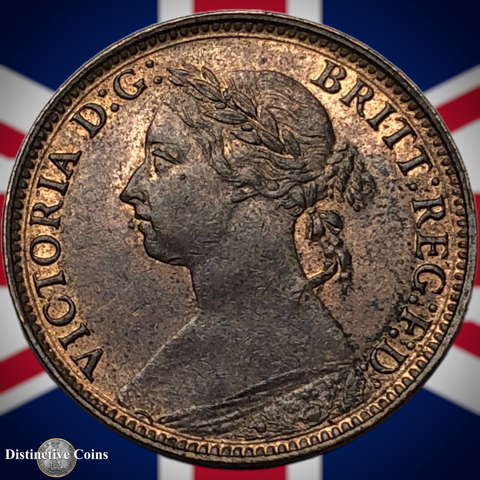 Great Britain 1881 H Farthing 1/4d GB3993
