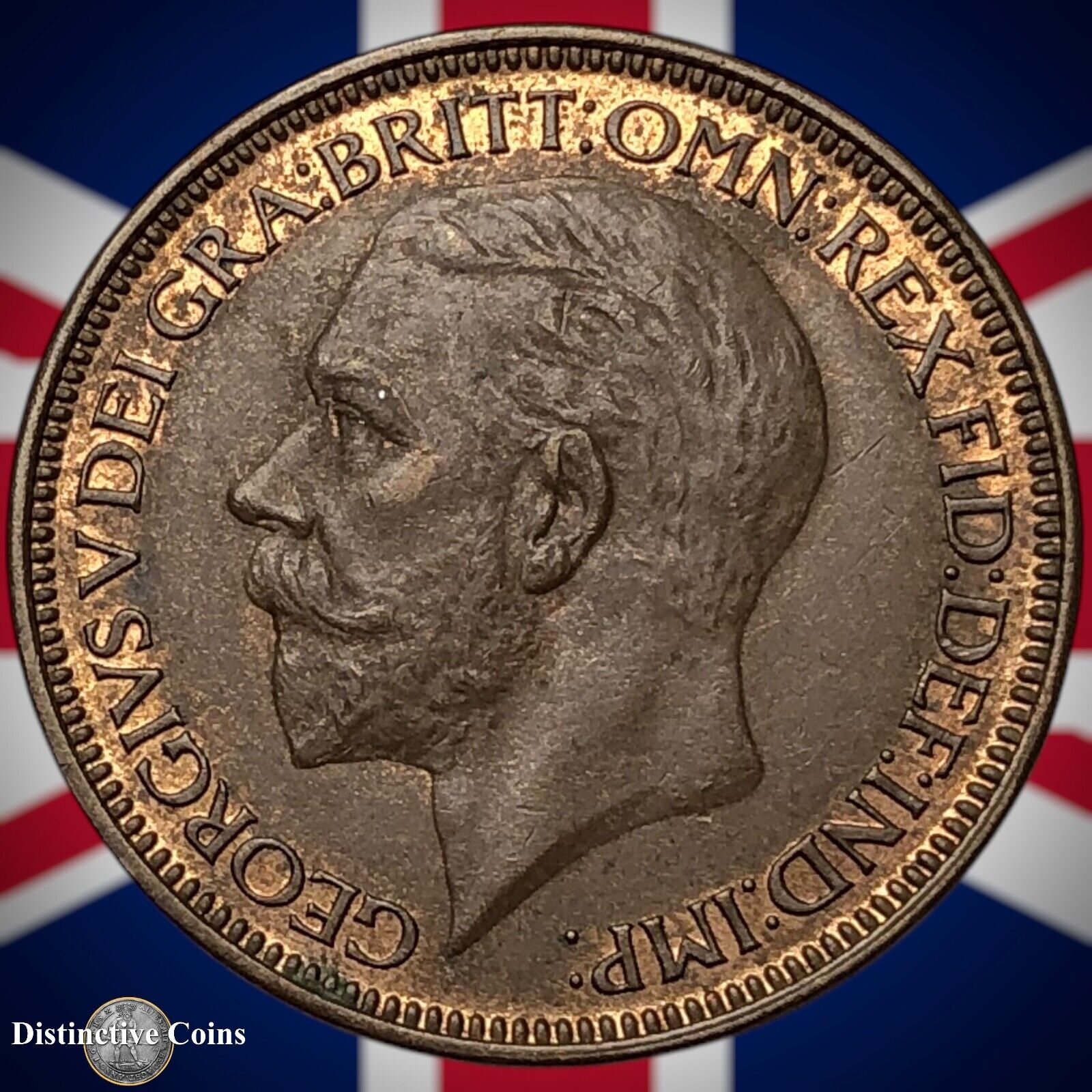 Great Britain 1927 Half Penny 1/2d GB5932