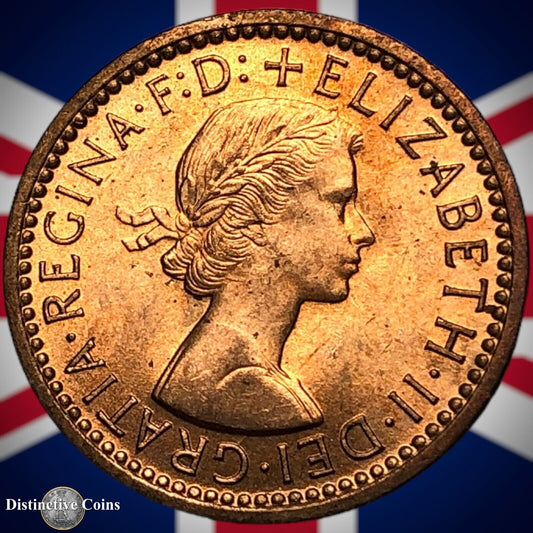 Great Britain 1956 Farthing 1/4d GB5007