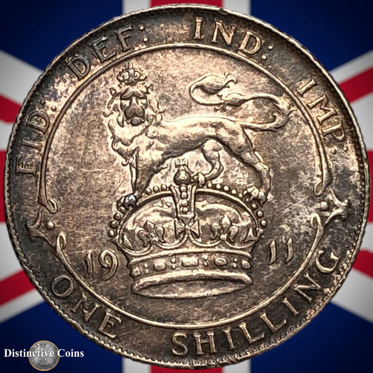 Great Britain 1911 One Shilling GB0908
