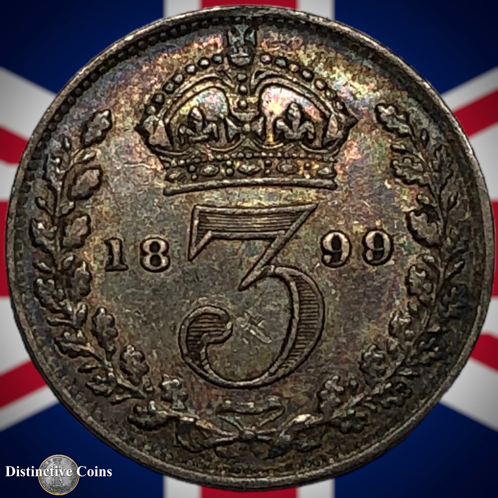 Great Britain 1899 Three Pence GB2057