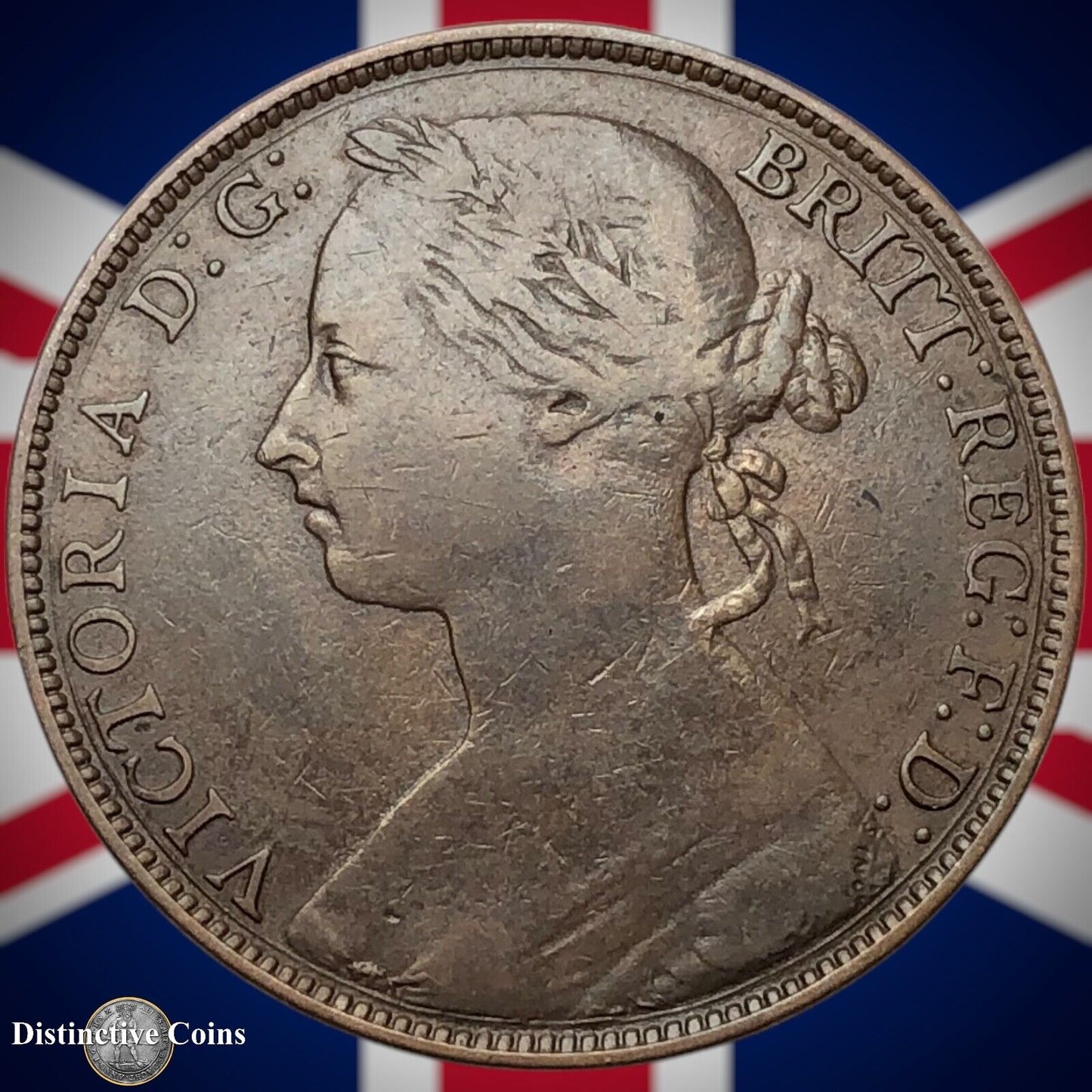 Great Britain 1882 H Penny 1d GB6432