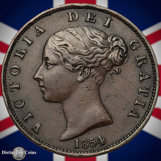 Great Britain 1854 Half Penny 1/2d GB5283