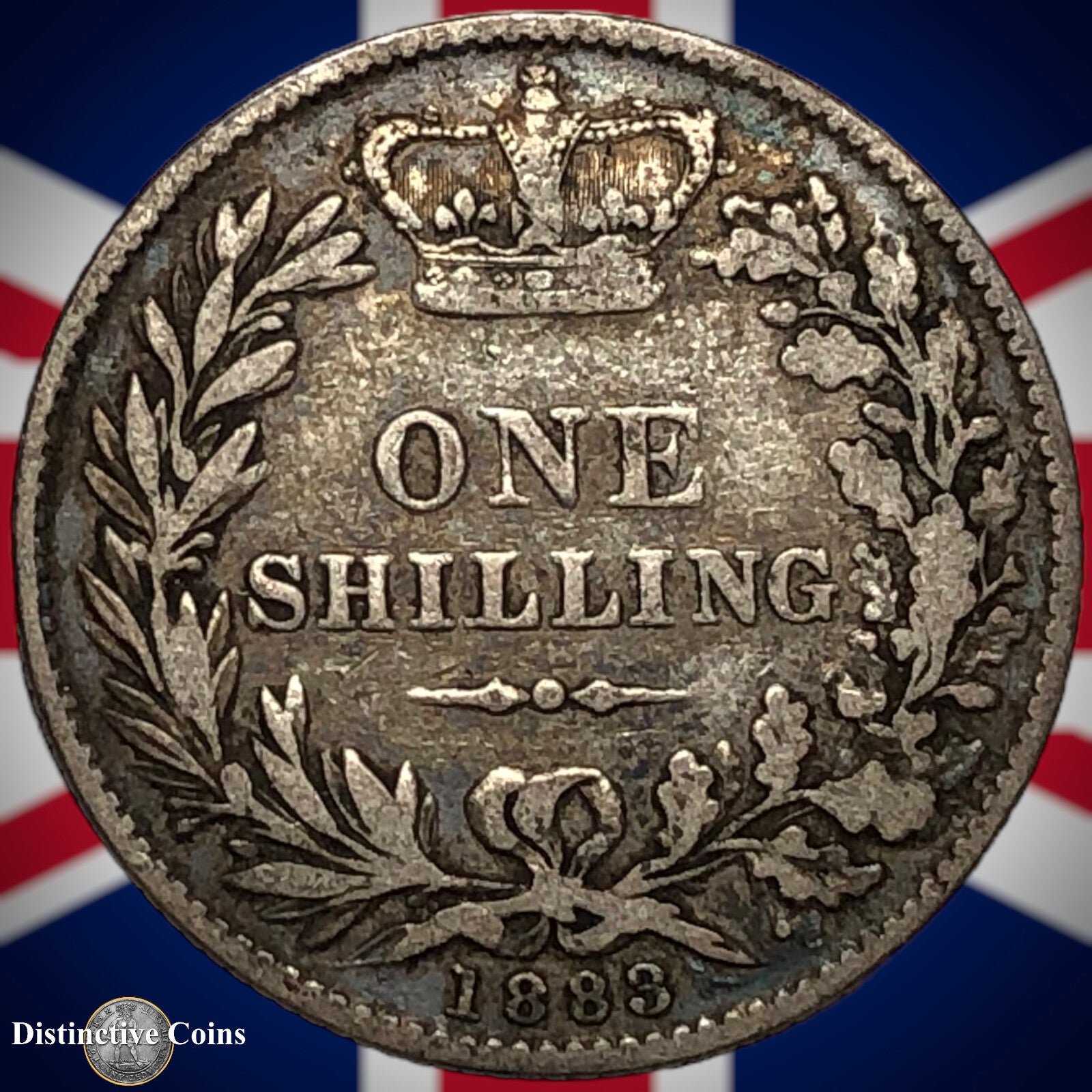 Great Britain 1883 British One Shilling GB0423