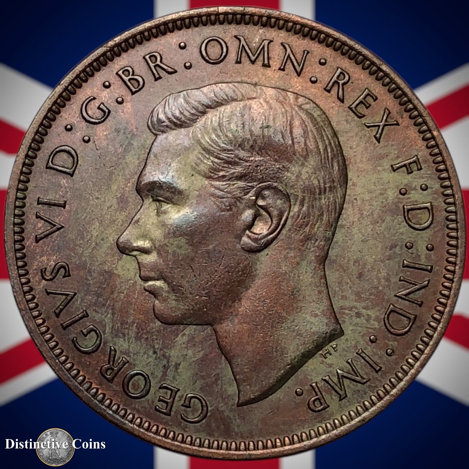 Great Britain 1944 Penny 1d GB7269