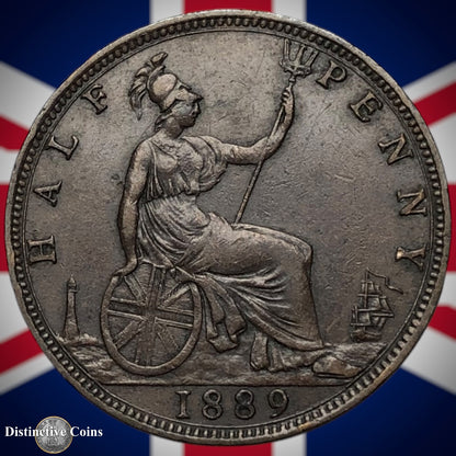 Great Britain 1889 Half Penny 1/2d GB5647