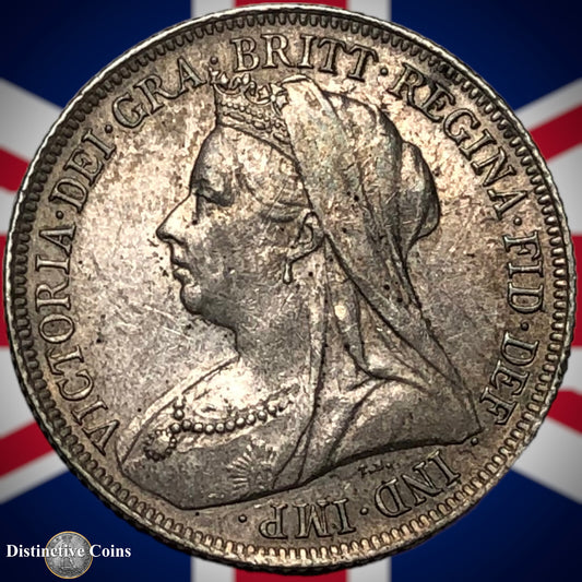 Great Britain 1900 British One Shilling GB0736