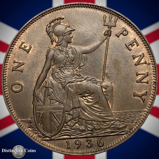 Great Britain 1936 Penny 1d GB7184