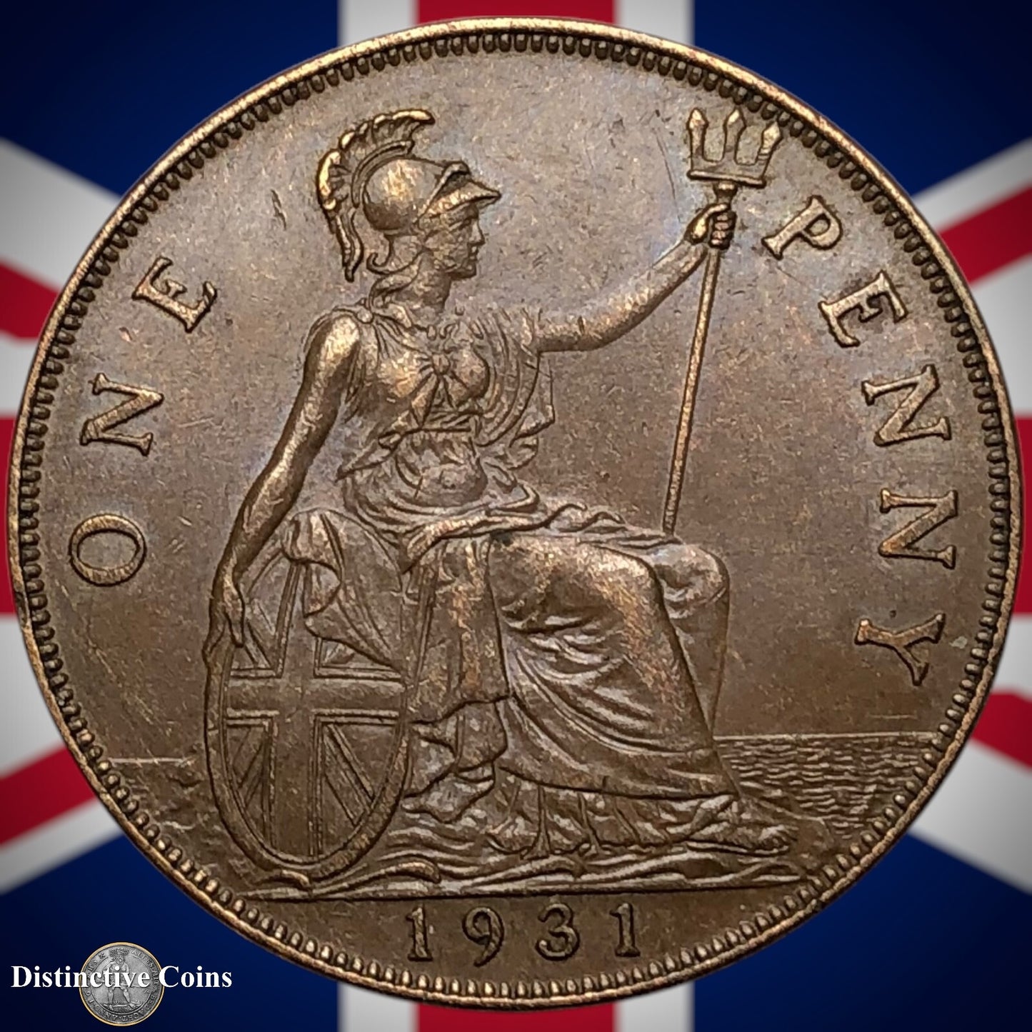 Great Britain 1931 Penny 1d GB7124