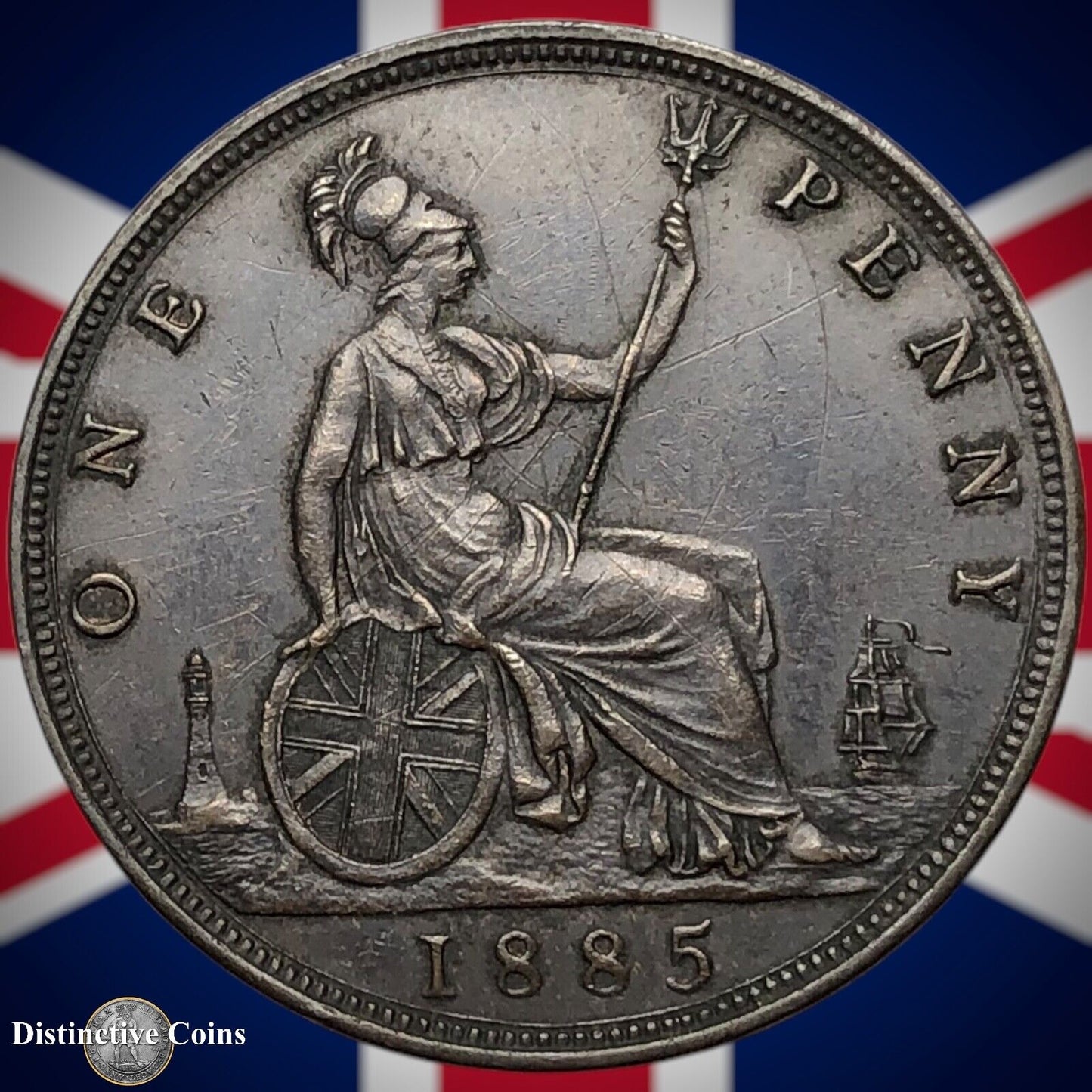 Great Britain 1885 Penny 1d GB6452