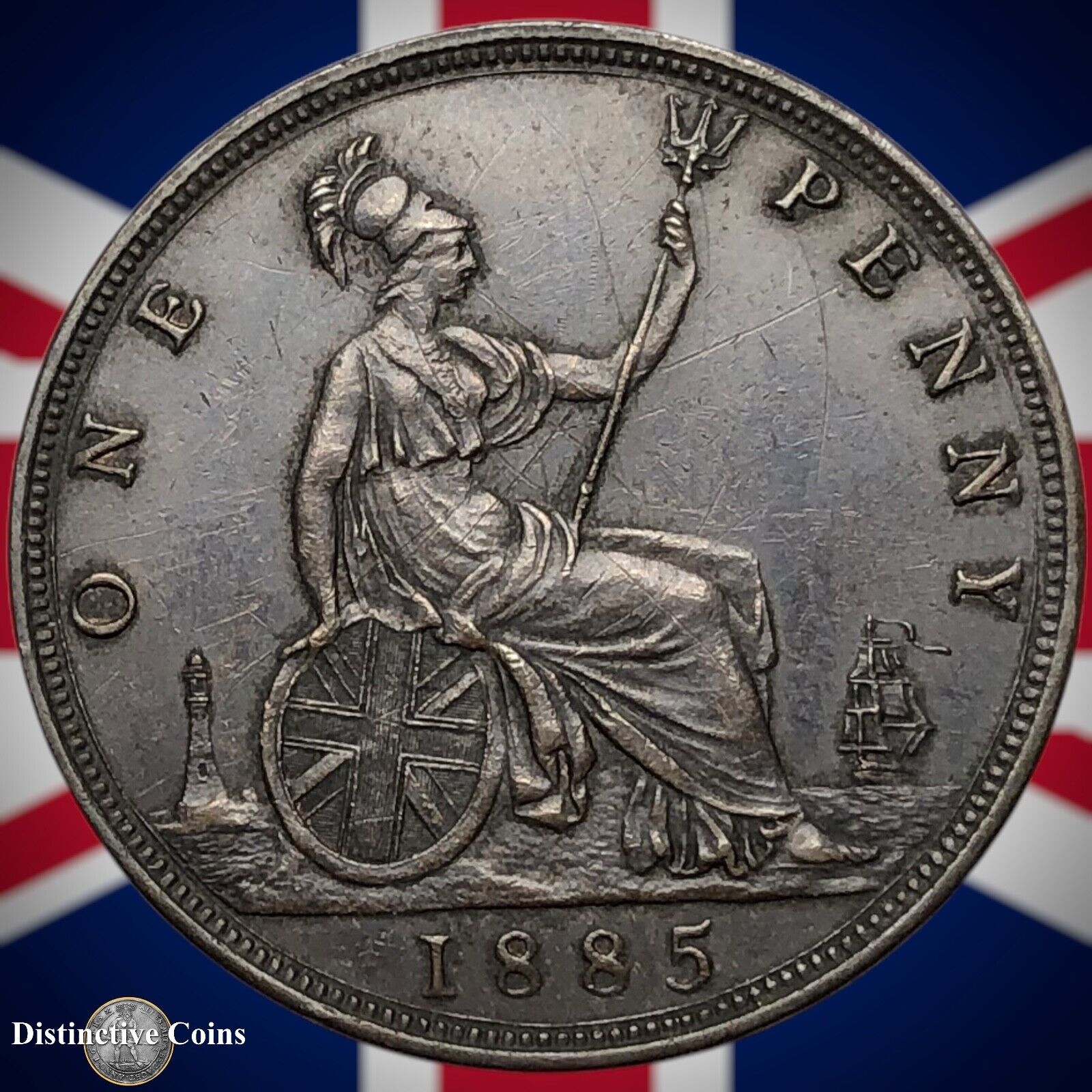 Great Britain 1885 Penny 1d GB6452